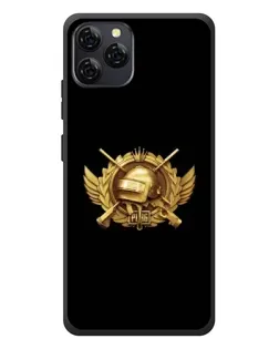 Чехол для Blackview A95 с картинкой «PUBG — оранжевый градиент»