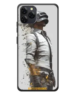 Чехол для Blackview A95 с картинкой «PUBG — боец в пыли»