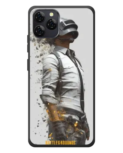 Чехол для Blackview A95 с картинкой «PUBG — боец в пыли»