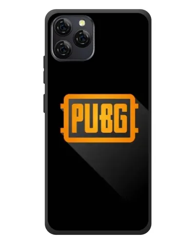 Чехол для Blackview A95 с картинкой «PUBG — рамка лого»