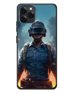 Чехол для Blackview A95 с картинкой «PUBG — реалистичный герой»