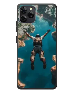 Чехол для Blackview A95 с картинкой «PUBG — свободное падение»