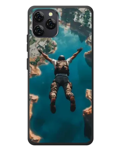 Чехол для Blackview A95 с картинкой «PUBG — свободное падение»