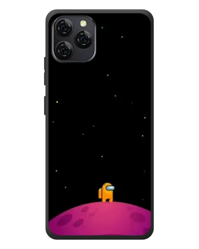 Чехол для Blackview A95 с картинкой «Одинокий герой на планете»