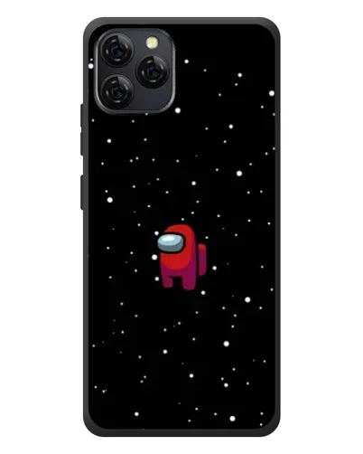 Чехол для Blackview A95 с картинкой «Красный Among Us»