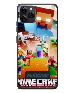 Чохол для Blackview A95 з картинкою «Minecraft герої гри»