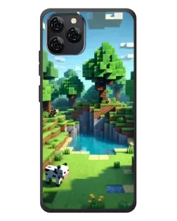Чохол для Blackview A95 з картинкою «Minecraft літній день»