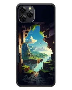 Чохол для Blackview A95 з картинкою «Вид з печери»