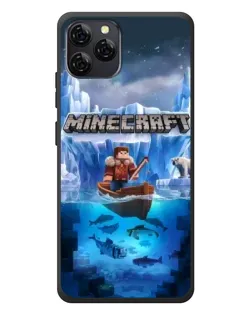 Чохол для Blackview A95 з картинкою «Minecraft льодянийсвіт»
