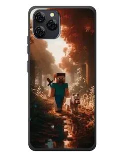 Чохол для Blackview A95 з картинкою «Стів у лісі»