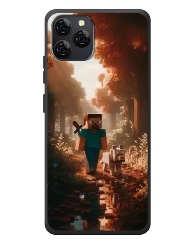 Чохол для Blackview A95 з картинкою «Стів у лісі» Чохол для Blackview A95 з картинкою «Стів у лісі»