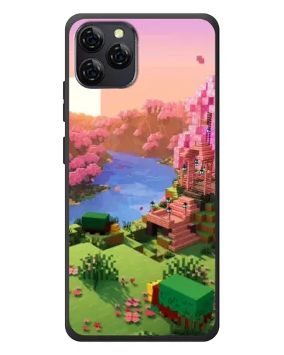 Чохол для Blackview A95 з картинкою «Рожеве дерево Minecraft» Чохол для Blackview A95 з картинкою «Рожеве дерево Minecraft»