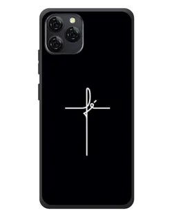 Чехол для Blackview A95 с картинкой «Тонкий крест» Чехол для Blackview A95 с картинкой «Тонкий крест»