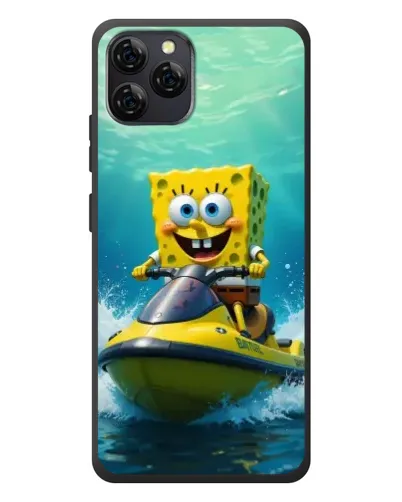 Чохол для Blackview A95 з картинкою «Спанч Боб на гідроциклі» Чохол для Blackview A95 з картинкою «Спанч Боб на гідроциклі»