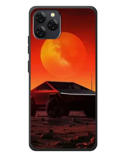 Чохол для Blackview A95 з картинкою «Cybertruck на Марсі»