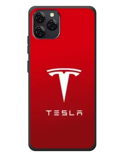 Чохол для Blackview A95 з картинкою «Tesla Red Classic»