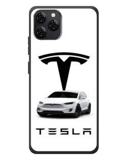Чохол для Blackview A95 з картинкою «Tesla White Style»