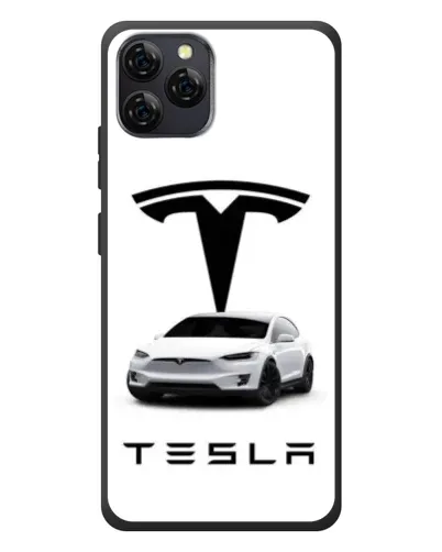 Чохол для Blackview A95 з картинкою «Tesla White Style»