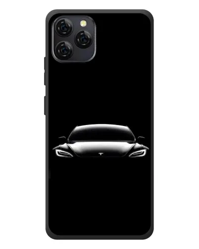 Чохол для Blackview A95 з картинкою «Фари Tesla Night»
