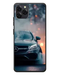 Чохол для Blackview A95 з картинкою «Mercedes — нічне місто»