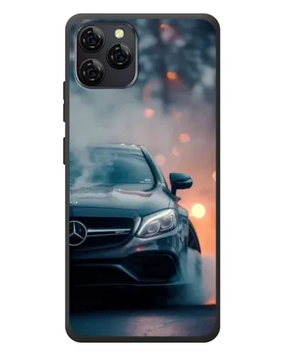Чохол для Blackview A95 з картинкою «Mercedes — нічне місто»