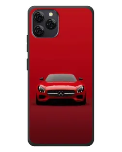 Чохол для Blackview A95 з картинкою «Червоний Mercedes AMG»