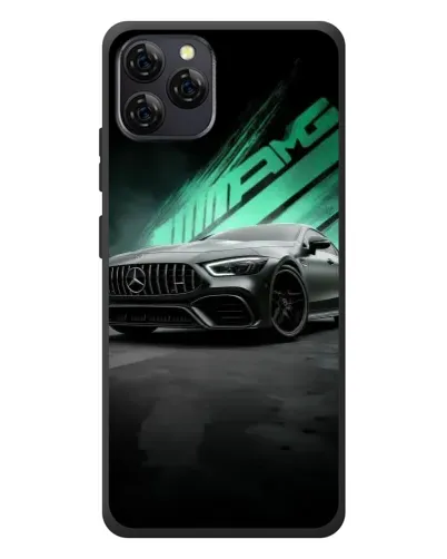 Чохол для Blackview A95 з картинкою «Темний Mercedes AMG»