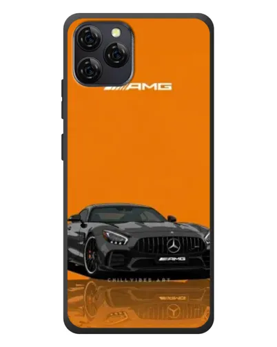 Чохол для Blackview A95 з картинкою «Помаранчевий Mercedes AMG»