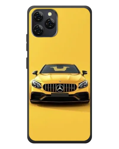 Чохол для Blackview A95 з картинкою «Жовтий Mercedes GT»