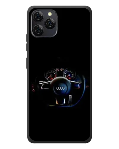 Чохол для Blackview A95 з картинкою «Салон Audi — кермо»