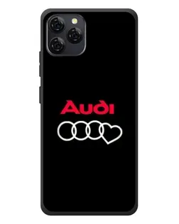 Чохол для Blackview A95 з картинкою «Логотип Audi Heart»