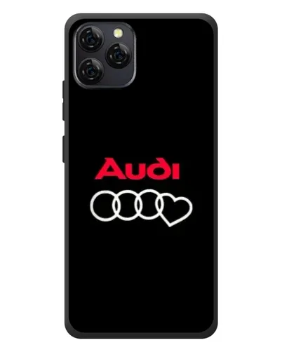 Чохол для Blackview A95 з картинкою «Логотип Audi Heart»
