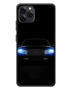 Чохол для Blackview A95 з картинкою «Audi в неоні»
