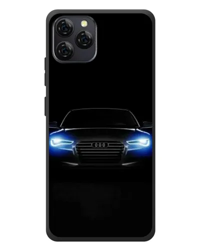 Чохол для Blackview A95 з картинкою «Audi в неоні»