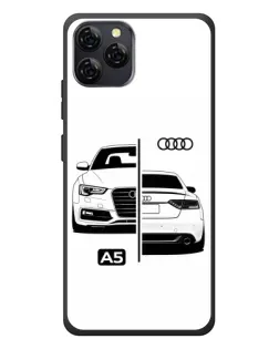 Чохол для Blackview A95 з картинкою «Audi — контрастний дизайн»