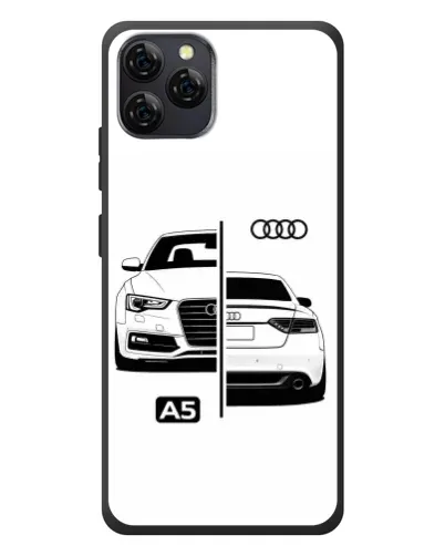 Чохол для Blackview A95 з картинкою «Audi — контрастний дизайн»