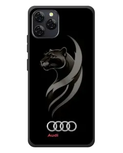 Чохол для Blackview A95 з картинкою «Графіка — пантера та Audi»