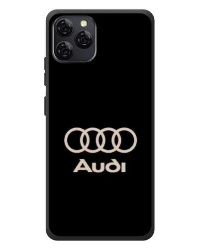 Чохол для Blackview A95 з картинкою «Audi — золотий логотип»