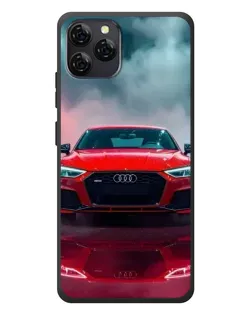 Чохол для Blackview A95 з картинкою «Audi RS — червоний стиль»