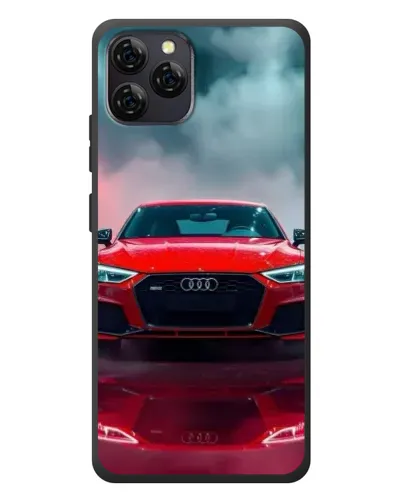 Чохол для Blackview A95 з картинкою «Audi RS — червоний стиль»