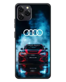 Чохол для Blackview A95 з картинкою «Audi Sport — неон»