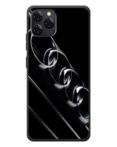 Чохол для Blackview A95 з картинкою «Audi — абстрактні кільця»