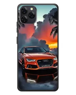 Чохол для Blackview A95 з картинкою «Audi — захід сонця»