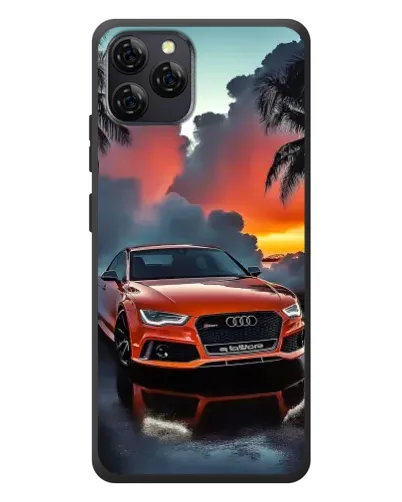 Чохол для Blackview A95 з картинкою «Audi — захід сонця»