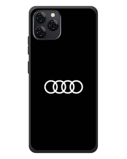 Чохол для Blackview A95 з картинкою «Audi White Logo»