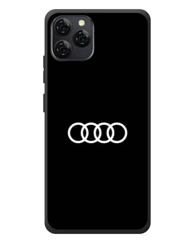 Чохол для Blackview A95 з картинкою «Audi White Logo»
