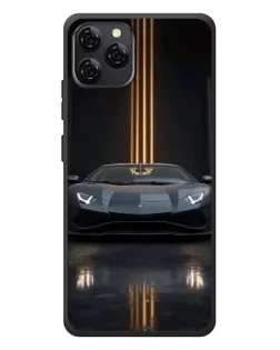Чохол для Blackview A95 з картинкою «Lamborghini золоті лінії»