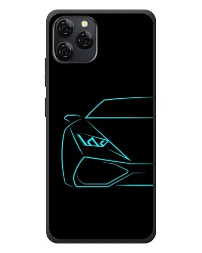 Чохол для Blackview A95 з картинкою «Блакитний силует Lamborghini» Чохол для Blackview A95 з картинкою «Блакитний силует Lamborghini»