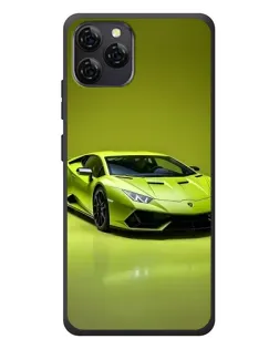 Чохол для Blackview A95 з картинкою «Салатовий Lamborghini Huracan»
