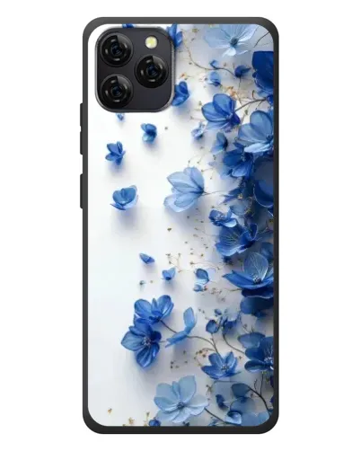 Чохол для Blackview A95 з картинкою «Блакитний квітковий каскад»